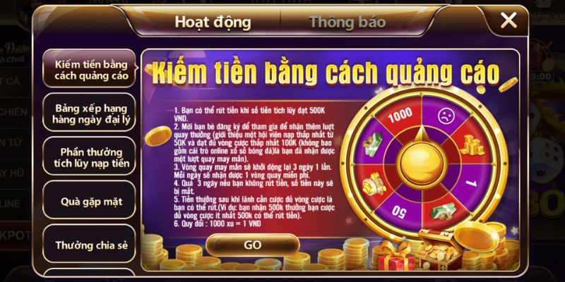 Có nhiều gói khuyến mãi dẫn dành cho thành viên chính thức